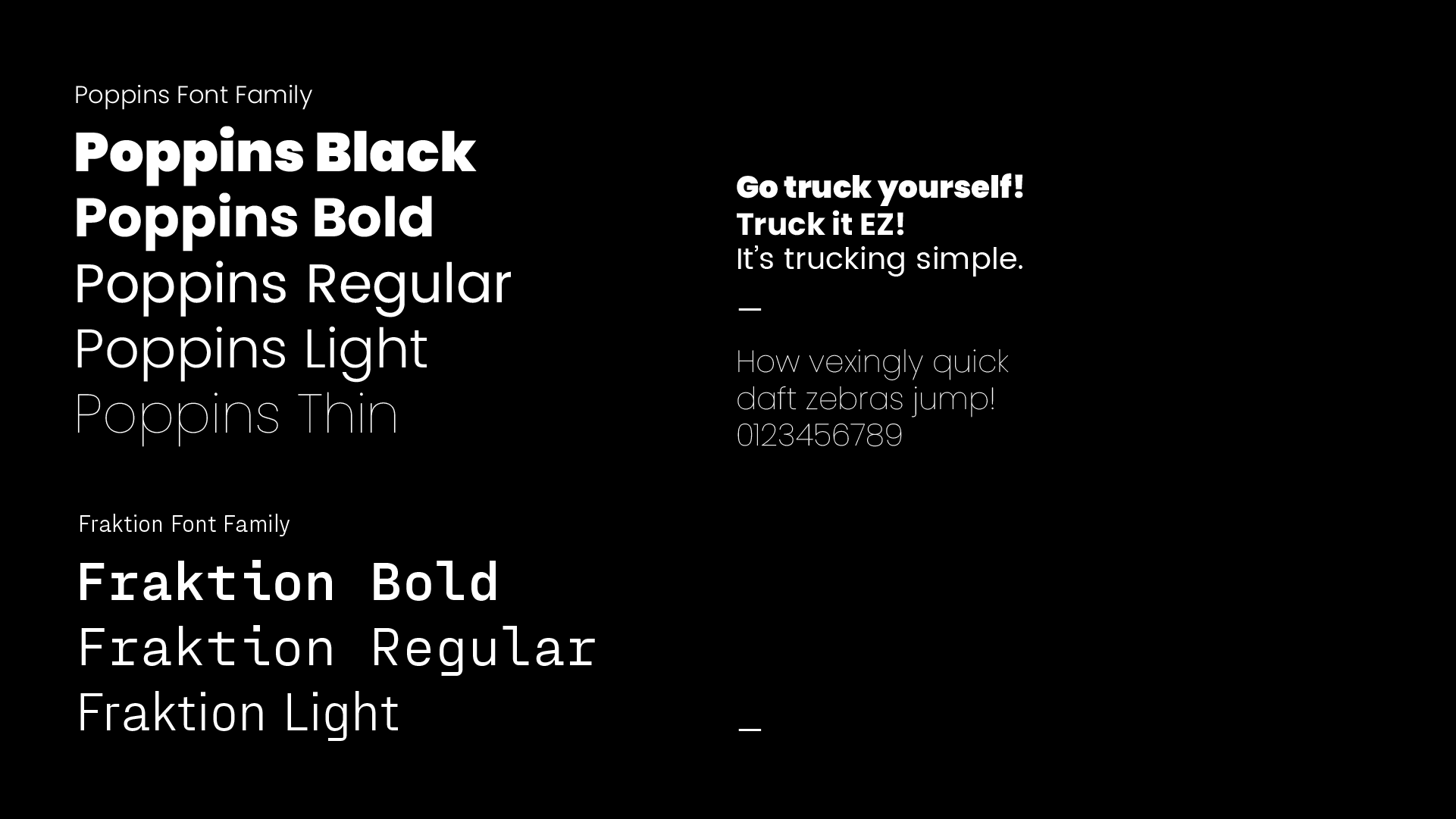 Truckerr-Font